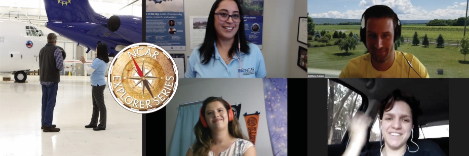 Events from the 2020 Explorer Series - exploring the Research Aviation Facility; a Zoom conversation with scientists about hail
