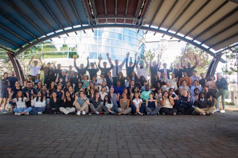 Group photo of 2026 summer interns